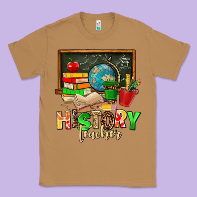 History Teacher Classic Tee Designed By Adodesignshop