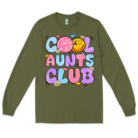 Army Green cool aunts club Long Sleeve Tee - JahusDesignShop