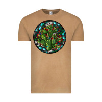 Christmas Santa Claus Round Vintage Tee | Teevron