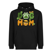 Black st. patricks day dog mom Heavyweight Hoodie - MaliasSmallBusiness
