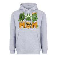 Heather Grey st. patricks day dog mom Heavyweight Hoodie - MaliasSmallBusiness
