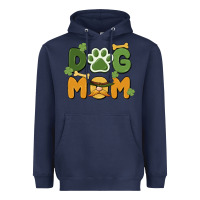 Navy st. patricks day dog mom Heavyweight Hoodie - MaliasSmallBusiness