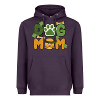 Plum st. patricks day dog mom Heavyweight Hoodie - MaliasSmallBusiness