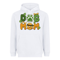 White st. patricks day dog mom Heavyweight Hoodie - MaliasSmallBusiness