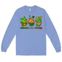 Colony Blue sweet st patricks day cupcake Long Sleeve Tee - AdoDesignShop