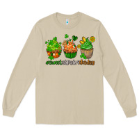 Mushroom sweet st patricks day cupcake Long Sleeve Tee - AdoDesignShop