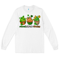 White sweet st patricks day cupcake Long Sleeve Tee - AdoDesignShop