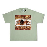Oil Green Dope Melanin Urban Heavy Tee - Zillion Design Studio