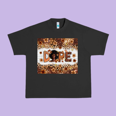 Dope Melanin Urban Heavy Tee Designed By Zillion Design Studio