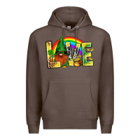 Coffee St. Patricks Love With Gnome Premium Hoodie - BundleAndBundleShop