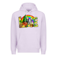 Lilac St. Patricks Love With Gnome Premium Hoodie - BundleAndBundleShop