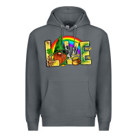 Rock St. Patricks Love With Gnome Premium Hoodie - BundleAndBundleShop