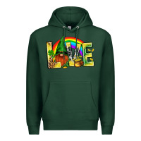 Sports Green St. Patricks Love With Gnome Premium Hoodie - BundleAndBundleShop