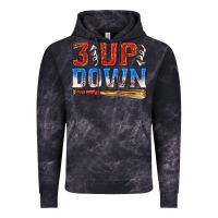 Cloud Black 3 up 3 down baseball Vintage Hoodie - texasbilliewilder