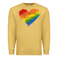 Antique Gold kindness equality peace love inclusion diversity h Premium Sweatshirt - MaliasSmallBusiness