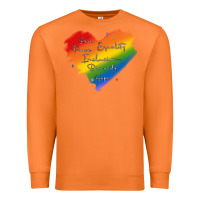 Carrot kindness equality peace love inclusion diversity h Premium Sweatshirt - MaliasSmallBusiness