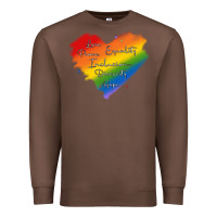 Chestnut kindness equality peace love inclusion diversity h Premium Sweatshirt - MaliasSmallBusiness