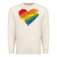 Sandshell kindness equality peace love inclusion diversity h Premium Sweatshirt - MaliasSmallBusiness