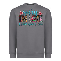 Storm sorry i m late i didn t want to come Heavyweight Sweatshirt - Zillion Design Studio