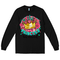 Black the princesshas arrived Long Sleeve Tee - AdoDesignShop
