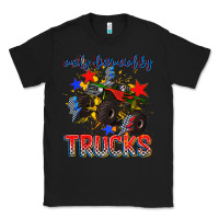Black easily distracted by trucks Classic Tee - AdoDesignShop