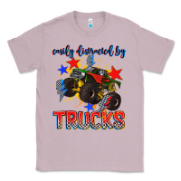 Lilac easily distracted by trucks Classic Tee - AdoDesignShop