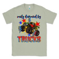 Matcha easily distracted by trucks Classic Tee - AdoDesignShop
