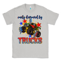 Moon Dust easily distracted by trucks Classic Tee - AdoDesignShop