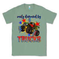Sage easily distracted by trucks Classic Tee - AdoDesignShop
