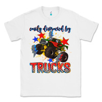 White easily distracted by trucks Classic Tee - AdoDesignShop