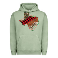 Pigment Oil Green Christmas Texas Urban Hoodie - Bettercallsaul