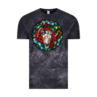 Cloud Black Christmas skull Vintage Tee - RanaPortraitStore