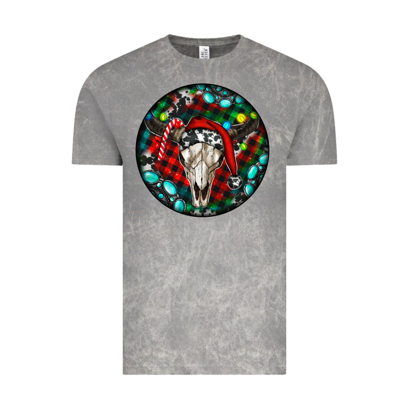 Christmas Skull Vintage Tee by RanaPortraitStore | Teevron