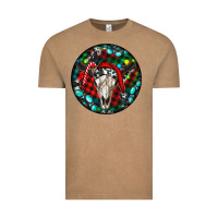 Vintage Coffee Christmas skull Vintage Tee - RanaPortraitStore