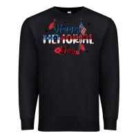 Black happy memorial day Premium Sweatshirt - MaliasSmallBusiness