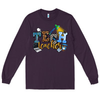 Plum tech teacher Long Sleeve Tee - AdoDesignShop