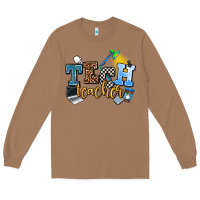 Toasted Coconut tech teacher Long Sleeve Tee - AdoDesignShop