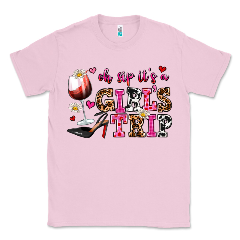 Oh Sip Its A Girls Trip Classic Tee by AdoDesignShop | Teevron