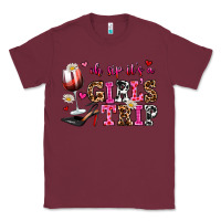 Burgundy oh sip its a girls trip Classic Tee - AdoDesignShop