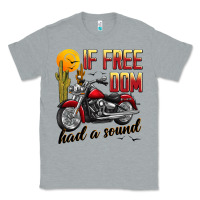 Heather Grey if freedom had a sound Classic Tee - JahusDesignShop