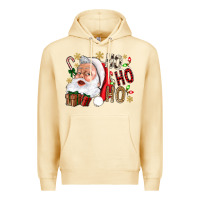 Pina Colada Santa Ho Ho Ho With Gift Box Premium Hoodie - BundleAndBundleShop