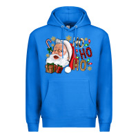 True Royal Santa Ho Ho Ho With Gift Box Premium Hoodie - BundleAndBundleShop