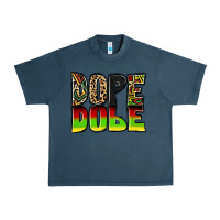 Midnight Navy Dope Urban Heavy Tee - Zillion Design Studio
