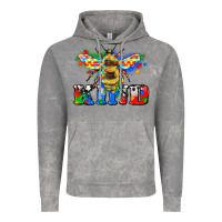 Cloud Rock bee kind autism Vintage Hoodie - Zillion Design Studio