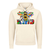 Vintage Artic bee kind autism Vintage Hoodie - Zillion Design Studio