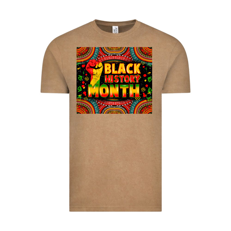 Black History Month Vintage Tee by Zillion Design Studio | Teevron