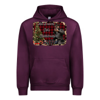 Mauve Wine All I want for Christmas is RIP Urban Hoodie - Bettercallsaul