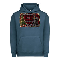 Pigment Midnight Navy All I want for Christmas is RIP Urban Hoodie - Bettercallsaul