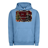 Pigment Pebble Blue All I want for Christmas is RIP Urban Hoodie - Bettercallsaul