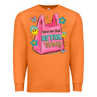 Carrot time for that retail therapy Premium Sweatshirt - MaliasSmallBusiness